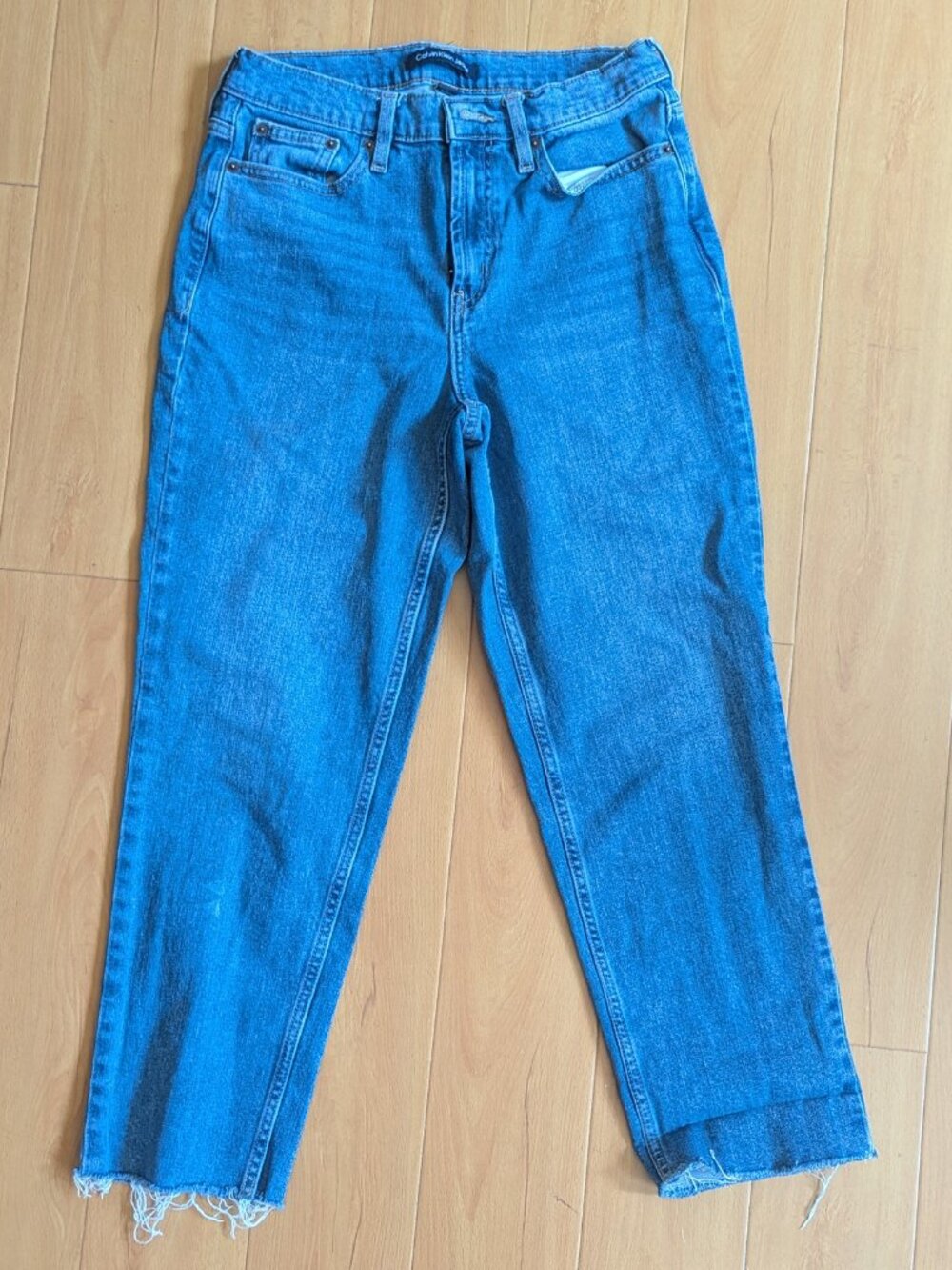 Calvin Klein Jeans 27 Short High-Rise Straight